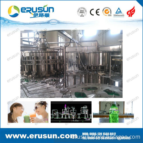 Rinser, Filler and Capper for Pulp Juice